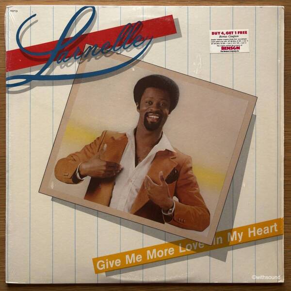 USオリジナル シュリンク付き LARNELLE HARRIS Give Me More Love In My Heart US LP IN SHRINK CCM MODERN SOUL 1981 IMPACT R3713