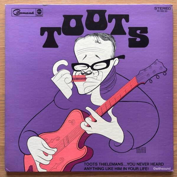 TOOTS THIELEMANS Toots US ORIG LP 1968 COMMAND RS 930 SD