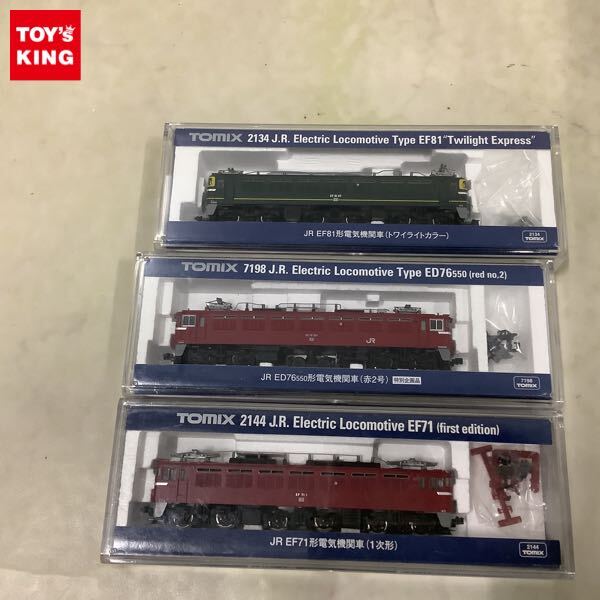 Yahoo!オークション -「tomix ef81 トワイライト」の落札相場