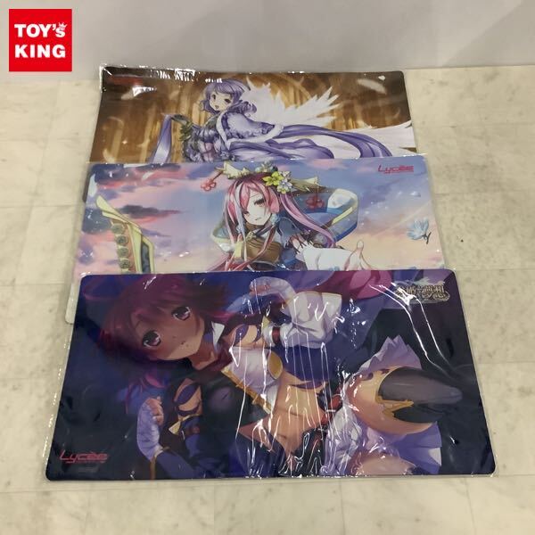 千年戦争アイギスプレイマット Yahoo!オークション -「千年戦争アイギス」(おもちゃ、ゲーム