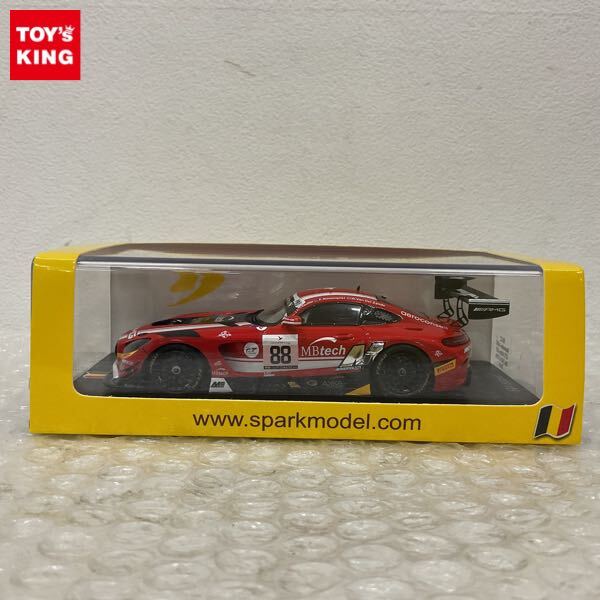 Amazon | 1/43 スパーク SPARK Mercedes SLS GT3 AMG No.2