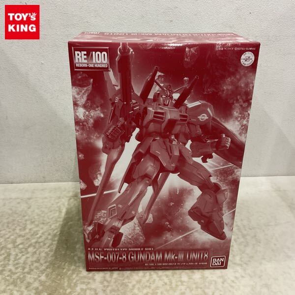 Amazon.com: Bandai 1/100 RE / 100 MSF - 007 Gundam Mk - III