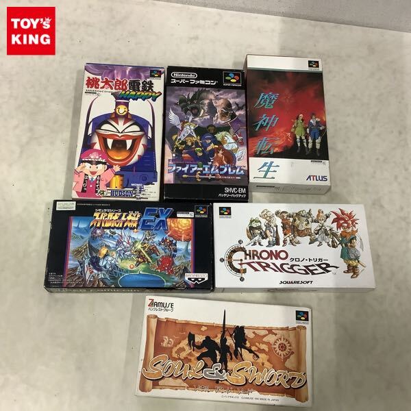 動作確認動くソウルアンドソードスーパーファミコン用ソフト箱