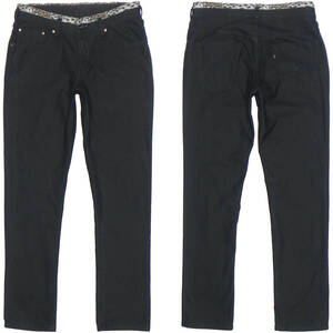 EDWIN JERSEYS ER002 M ジャージーズ テーパードパンツ 黒/ブラック エドウィン