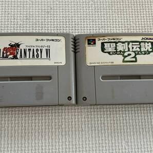 25-SFC-106-T スーパーファミコン セーブOK動作品 聖剣伝説2 ファイナルファンタジー6