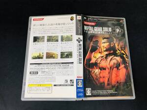 METAL GEAR SOLID PORTABLE OPS+ メタルギアソリッド オプス プラス 即買い!