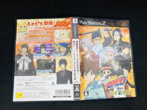 【PS2】 家庭教師ヒットマン REBORN! 狙え!? リング×ボンゴレトレーナーズ 即買い! ハガキ チラシ カード 付