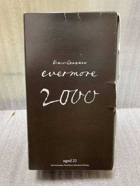 【未開封】エバモア 2000 21年 キリンシーグラム ウイスキー 700ml 40% 箱付 麒麟、KIRIN SEAGRAM evermore 2000 21 years