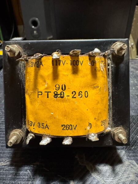 中古品 Guyatone 真空管ギターアンプ 電源トランス 動作品