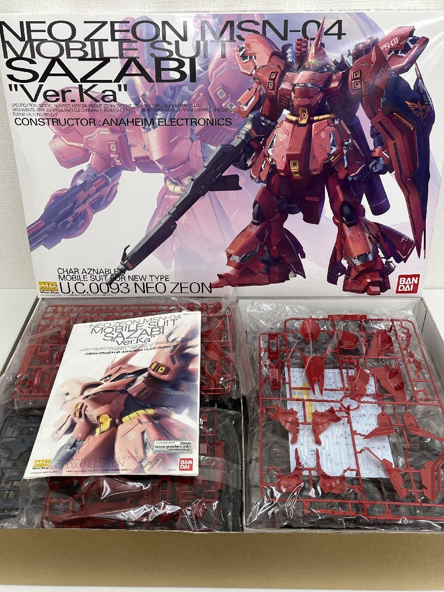 Yahoo!オークション -「mg 1／100 msn-04 サザビー ver.ka」の