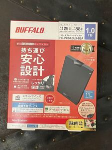 HD-PCG1.0U3-BBA 新品未開封 BUFFALO ポータブルHDD