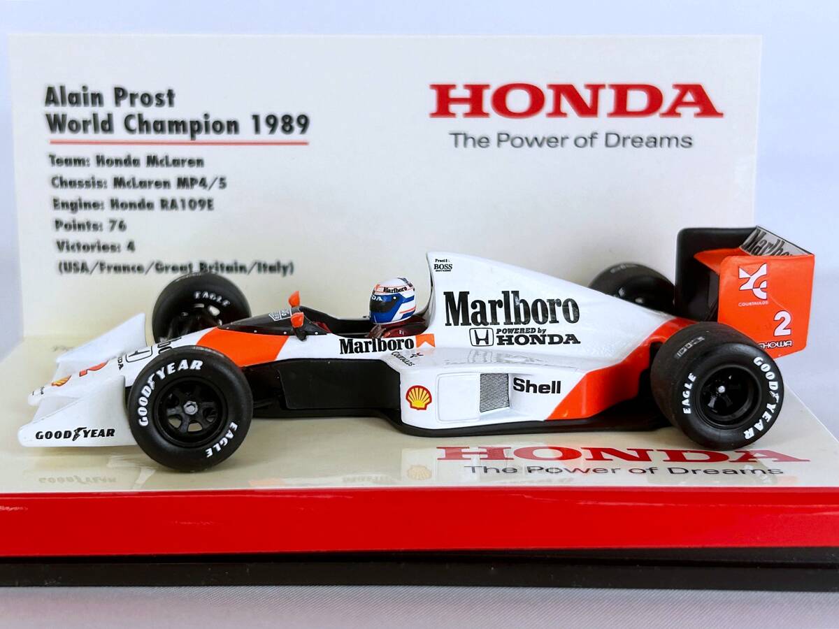 美品 1/43 マクラーレンMP4/5 佐藤琢磨 TSコレクション マルボロ