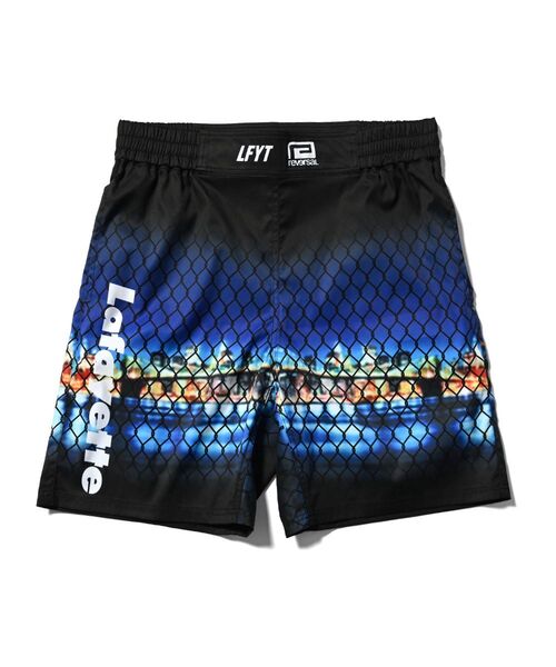 ラファイエット × リバーサル■送料込■限定コラボ ファイトショーツ■ショートパンツ■黒 M■reversal 水陸両用 アウトドア 格闘技