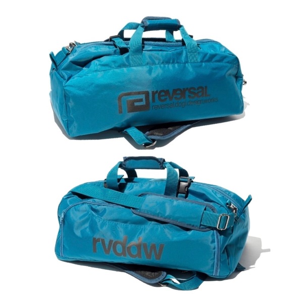 最新作■REVERSAL リバーサル■送料込■大容量 rvddw 3WAY BAG■青■ボストンバッグ リュック ショルダーバッグ■格闘技 ボクシング 柔術