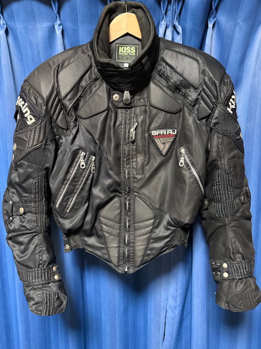 Yahoo!オークション -「kiss」(ジャケット) (バイクウエア、装備 Yahoo!オークション -「kiss」(ジャケット) (バイクウエア、装備