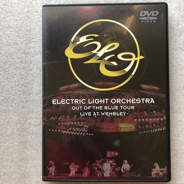 【 洋楽 貴重品 中古 DVD 】ELO エレクトリックライトオーケストラ ELECTRIC LIGHT ORCHESTRA LIVE AT WEMBLEY 日本盤 入手困難 セル版