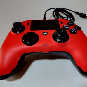 PS4 ナコン レボリューション プロ コントローラー2 ライセンス商品 有線 NAKON PC レッド