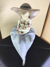 リヤドロ　花の香りに包まれて　オブジェ　置物　フィギュリン　人形　LLADRO_画像2