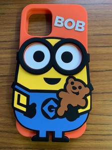 ★即決★送料無料★MINIONS BOB iPhone 11 PRO オレンジ シリコンソフトケース ミニオン ボブ アイフォン アイフォーン minion BOB