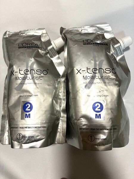 縮毛矯正剤 コールド二浴式 第2剤 (過酸化水素水) 400ml×2点セット ロレアル プロフェッショナル