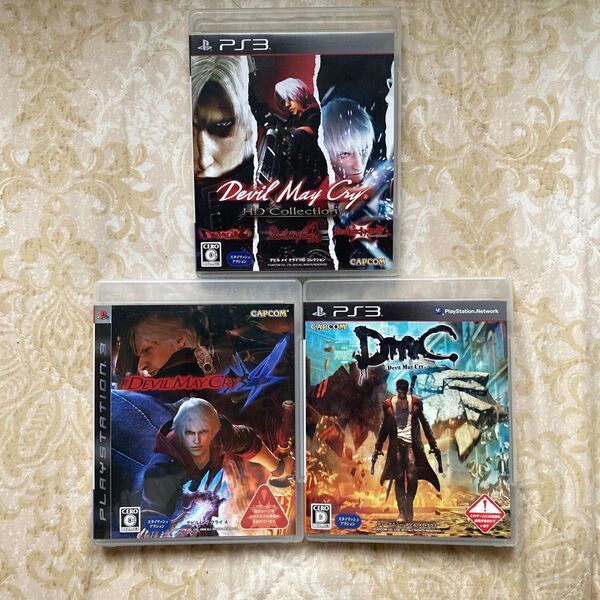 【翌日発送】【PS3】『デビルメイクライ HD コレクション』,『4』,『DmC』3本セット