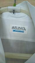 即決　白　ブラウス　紳士用　SELBIO スーツブラウス　価値不明　ホワイト　ワイシャツ_画像4