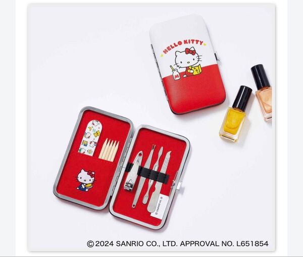 新品未使用 HELLO KITTY 爪のお手入れ道具6 点入りセット