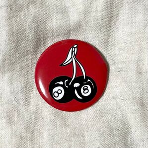 8ボールチェリー 缶バッジ