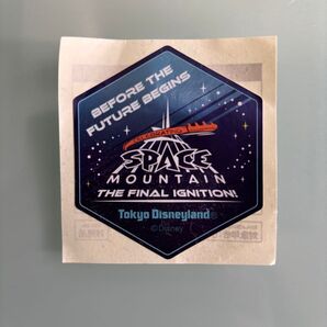 TDL スペースマウンテンシール