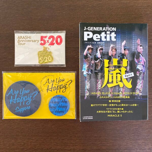 嵐グッズ チャーム バッジ Petit 嵐Part1