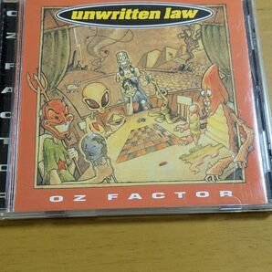 【国内盤】Unwritten Law ( アンリトゥン・ロウ) / Oz Factor