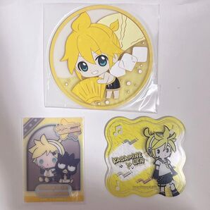 鏡音レン サンリオ 百均 カード コースター