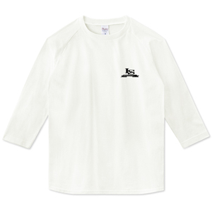 ☆Ls (Loveless) 1988 S.LOGO ベースボールシャツ.COLOR:WHT×WHT.SIZE:XS～3XL ≪即決商品≫☆