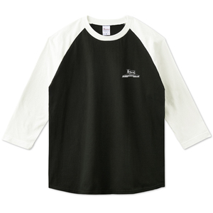 ☆Ls (Loveless) 1988 S.LOGO ベースボールシャツ.COLOR:BLK×WHT.SIZE:XS ～3XL ≪即決商品≫☆