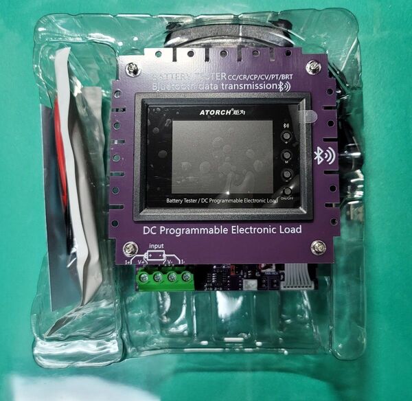 電子負荷装置 DC2V-200V 0-25A 150MAX bluetooth付
