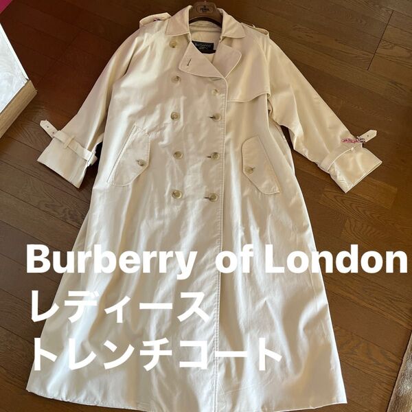 Burberrys Of London アイボリー ダブル トレンチコート
