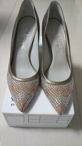 [ new goods ] Ginza Kanematsu pumps 23cm Swarovski 