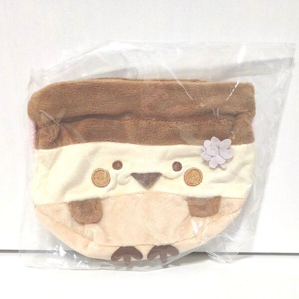 すみっコぐらし みんなでことりっコ ぬいぐるみミニ巾着 すずめ CA26301