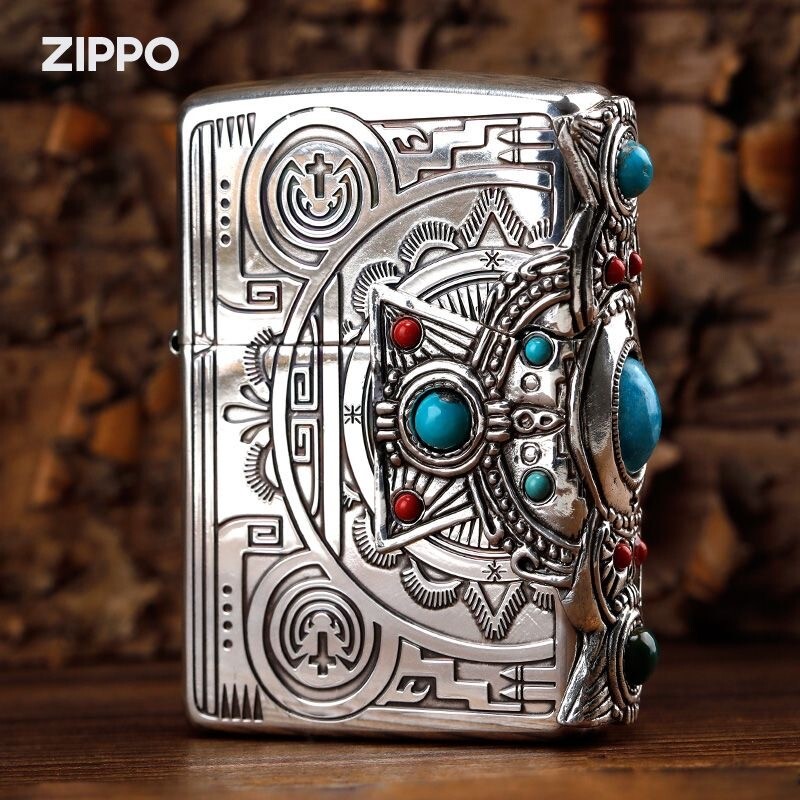 Yahoo!オークション -「zippo ターコイズ」(タウン＆カントリー