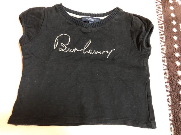 バーバリー 半袖ニット 100センチ トップス キッズ ジュニア 女の子 半袖カットソー Burberry 100A