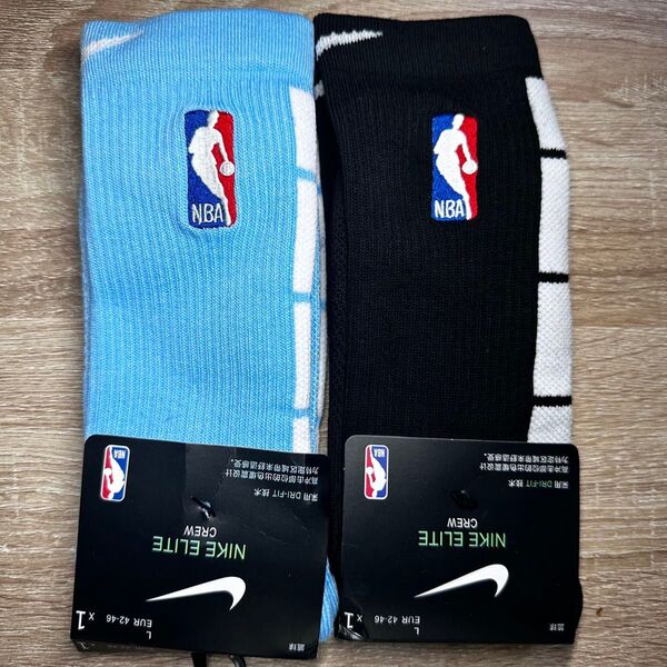 ★新品★ナイキNIKE NBA(26~28cm)バスケットボールソックス靴下2足