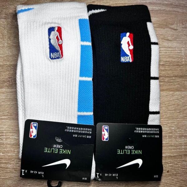 ★新品★ナイキNIKE NBA(26~28cm)バスケットボールソックス靴下2足