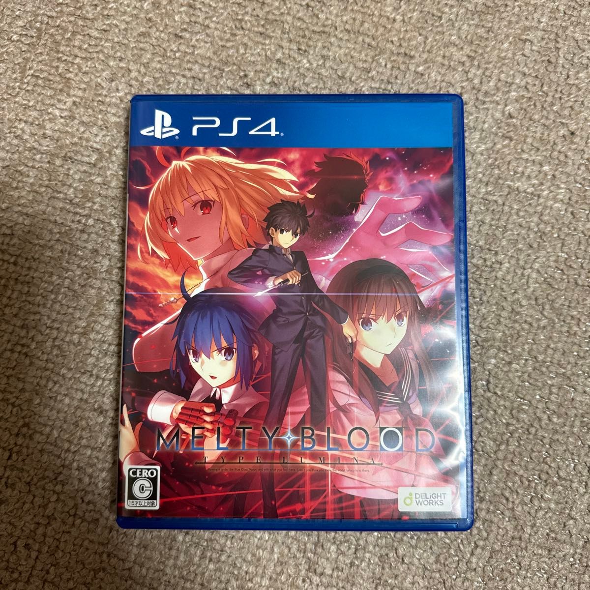 PS4】 MELTY BLOOD TYPE LUMINA メルティブラッド 初回限定盤 PS4】 MELTY BLOOD TYPE LUMINA メルティブラッド 初回限定盤