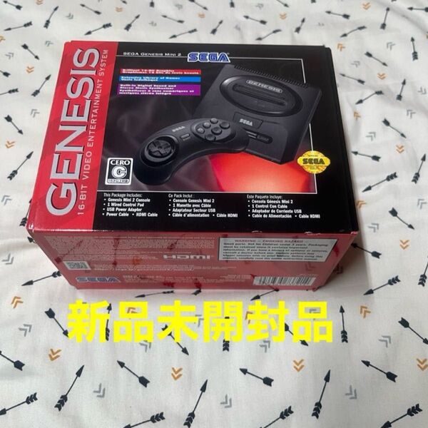 新品未開封 SEGA Genesis Mini 2 本体 ジェネシスミニ2 、メガドライブ