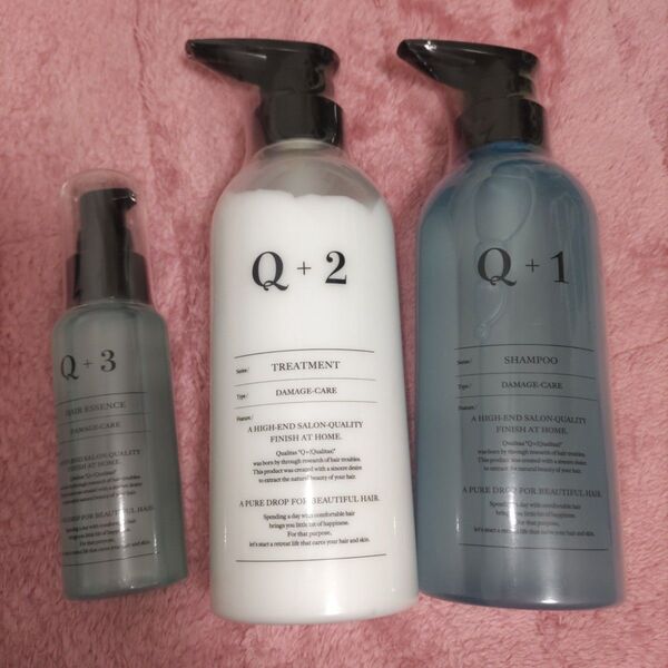クオリタス ダメージケア シャンプー トリートメント ヘアエッセンス まとめ売り フルーティフローラル ホームケア