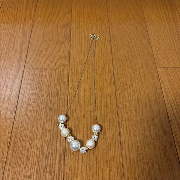 ネックレス アクセサリー イミテーションパール