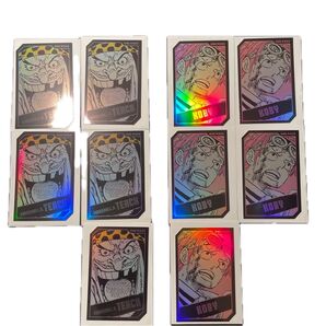 ワンピース キャラクターズホロカードコレクション 黒ひげ ティーチ コビー