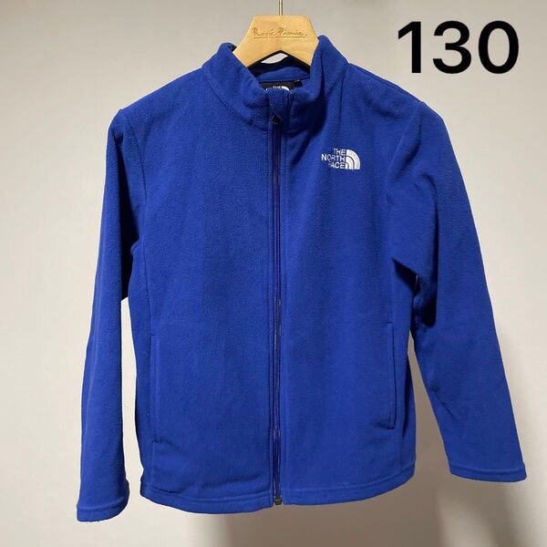 ザノースフェイス フリースジャケット 青 130 THE NORTH FACE