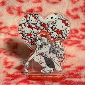 富江 伊藤潤二 アクリルスタンド ギャル富江 ハローキティ サンリオ 漫画 アニメ キティ