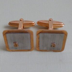 BALLY バリー カフスボタン ビジネス シルバー ゴールド